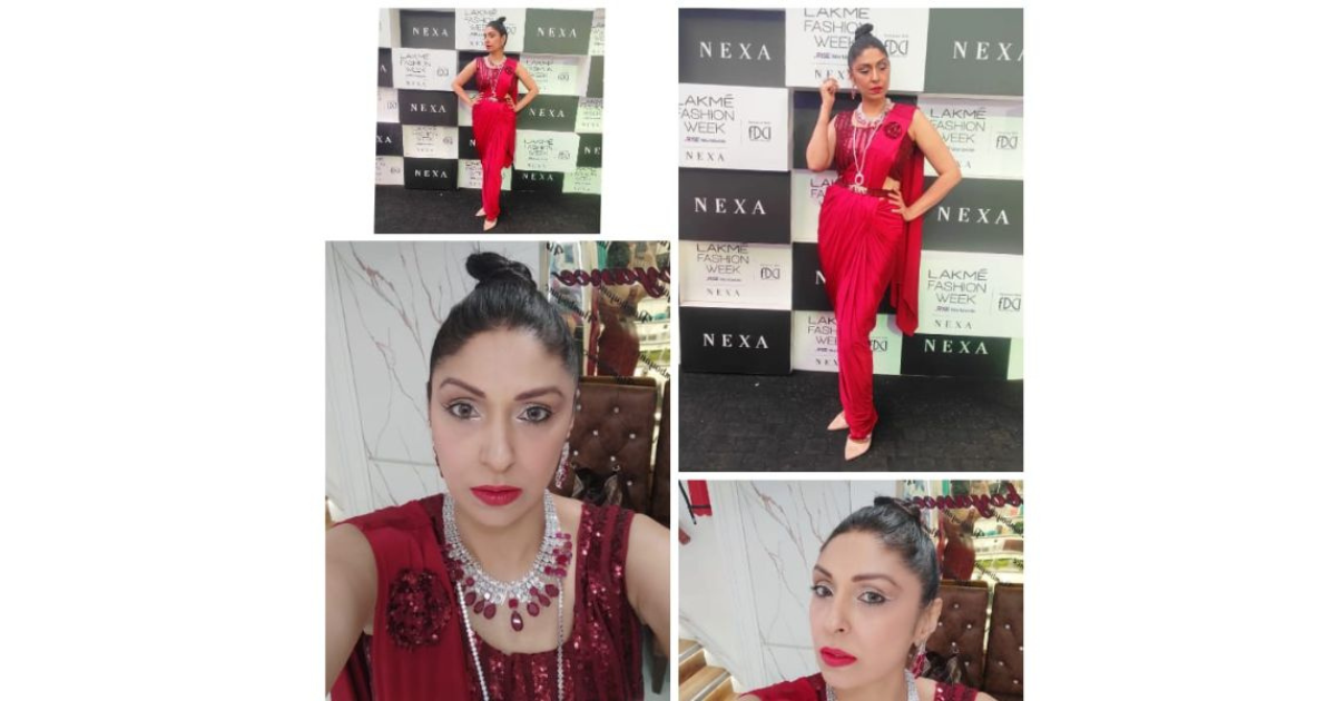 Pooja Misra shows who is the  real royalty on the last day of  Lakme Fashion Week ...
